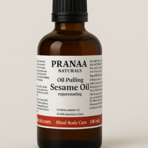 Oil Pulling Sesame oil....Rejuvenating oral care oil